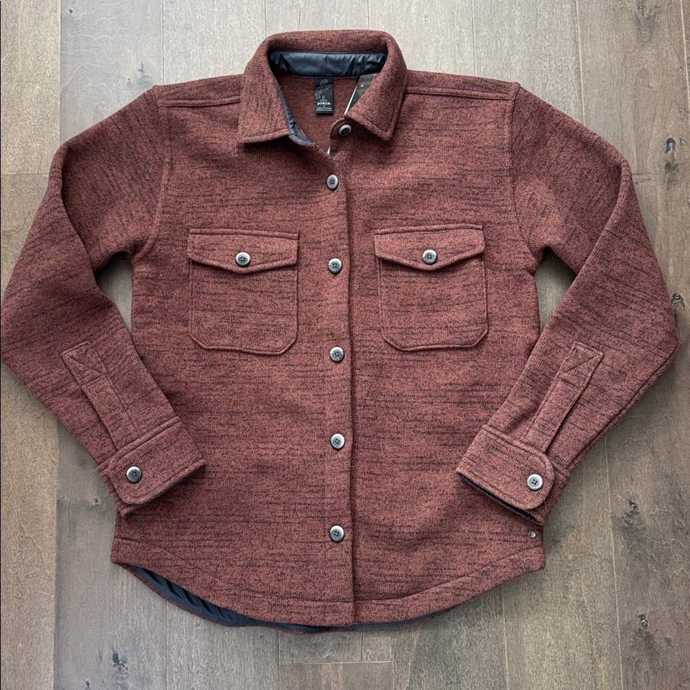 NWT Prana Brown Thermal Pro Jacket